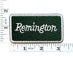 Embroidered Patch - Firearms - Rifles - Shooting - NEW - Iron-on - Remington - Picture 1 of 1