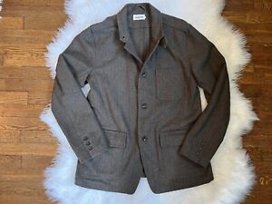 Taylor Stitch The Gibson Jacket in Khaki Donegal Wool Men’s Size 42 (large)