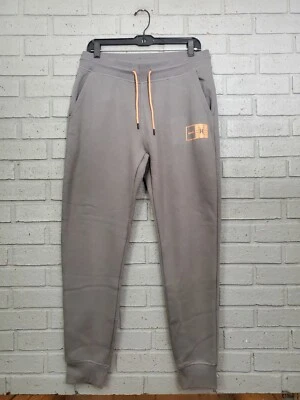 $52 Мужской размер M Hurley натуральный расслабленный крой хлопок флис бегун серый персик - Изображение 1 из 4