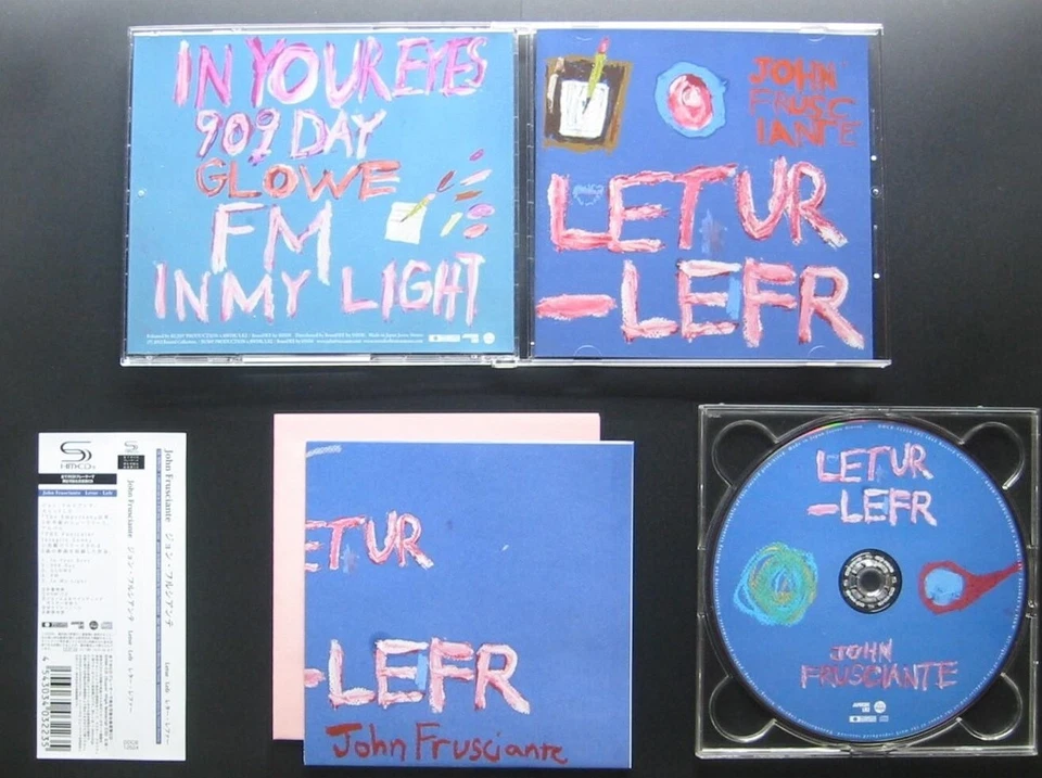 John Frusciante Letur-Lefr 2012 JAPÓN SHM-CD con OBI OOP CHILES ROJOS PICANTES Foto 1 de 1