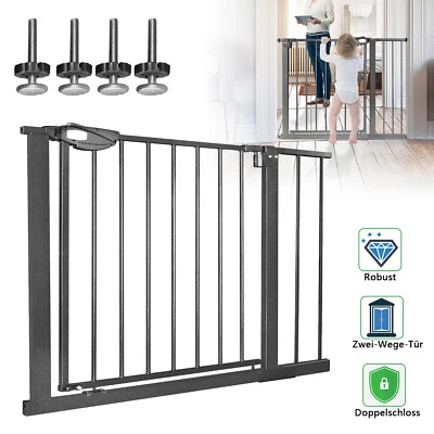 85-95cm Treppenschutzgitter Treppengitter Türgitter Absperrgitter ohne Bohren - Bild 1 von 4
