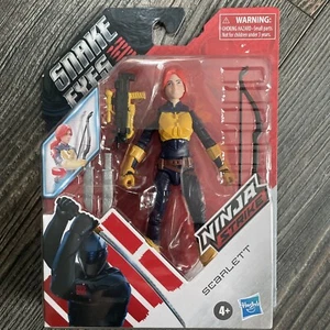 Scarlet G.I. Joe Snake Eyes Movie 6-Inch Ninja Strike Action Figure - Picture 1 of 4