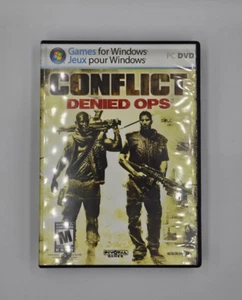 Conflict Denied Ops PC-DVD Game 2007 --VERY GOOD - Picture 1 of 3