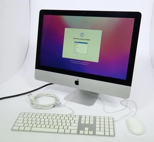 Apple iMac 21.5-inch Quad Core i5 256GB 8GB RAM Sierra 2015 - Picture 1 of 10