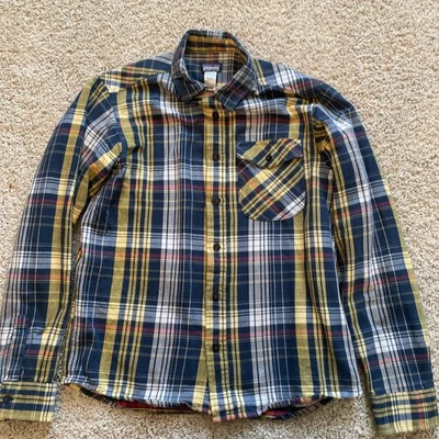 Patagonia Flannel Shirt Men’s Medium Organic Cotton  - Image 1 of 4