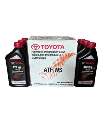NUEVO SELLADO 6 cuartos de galón genuino OEM TOYOTA líquido de transmisión automática ATF WS 00289 Foto 1 de 4