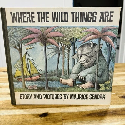 Where The Wild Things Are By Maurice Sendak 1st Edition 1963 Hardcover — 第 1/4 张图片
