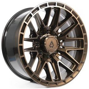 ARENA WHEEL Battle A114 20X10 8x6.5 ET-18 Smoked Bronze Tint Clear (Qty of 4) - Picture 1 of 1