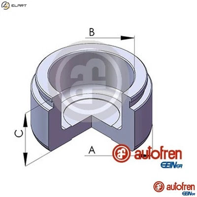 PINZA FRENO PISTÓN D025106 PARA PEUGEOT VAUXHALL FORD ZODIAC ESCORT/Mk/II/€ 504 Foto 1 de 4