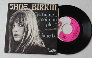 Jane Birkin & Serge Gainsbourg, ich liebe dich auch nicht / Jane B, 45 Runden - Bild 1 von 2