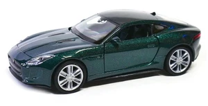 Welly Jaguar F-Type Coupe Green 1:34 1:39 Scales 4.5 Inch Diecast Car in Box - Picture 1 of 12
