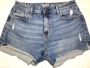 Denizen from Levi’s High Rise Cutoff Jeansshorts 10 W30 Distressed Freizeit - Bild 1 von 6