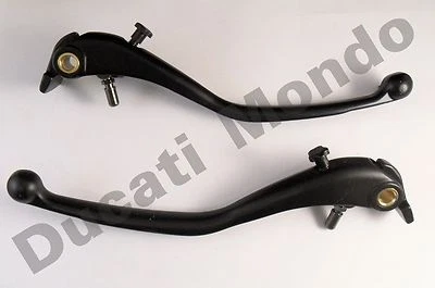 Front brake clutch lever pair Ducati 749 848 999 1098 1198 MTS 1200 1260 Diavel - Image 1 of 2