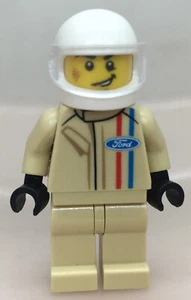 LEGO ®-Minifigura Race Car Speed Champions 1966 Ford GT40 Set 75881 - sc037 - Imagen 1 de 5
