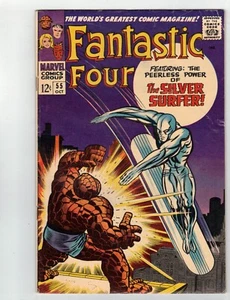 FANTASTIC FOUR #55 Silver Surfer Fine - Foto 1 di 2
