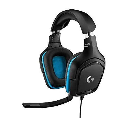 Logitech Cuffie gaming G SERIES G432 7.1 Black e Blue 981 000770 - Immagine 1 di 4
