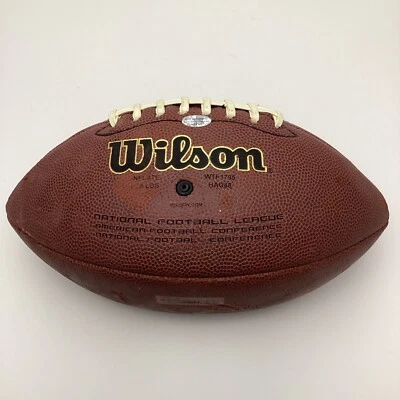 Willis McGahee Firmado Fútbol Autografiado NFL Wilson BBCoutlet Pegatina Facturas Foto 1 de 4