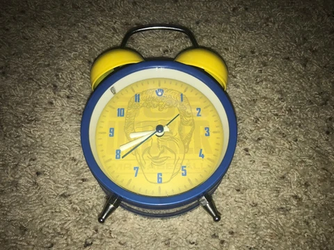 Bob Uecker Milwaukee Brewers SGA Talking Alarm Clock Cover