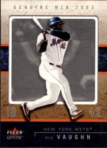 B1538- 2003 Fleer Genuine BB Cards 1-100 +Inserts -You Pick- 15+ FREE US SHIP - Picture 1 of 173