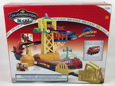 CHUGGINGTON Die Cast Training Yard with Jump Bridge Playset with Wilson! NEW - Image 1 of 3