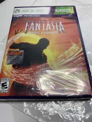 Disney Fantasia: Music Evolved (Microsoft Xbox 360, 2014) E 10+ New Sealed - Image 1 of 3