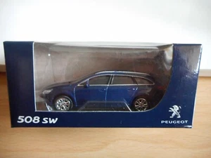 Norev Peugeot 508 SW in Blue on 1:64 in Box - Picture 1 of 1