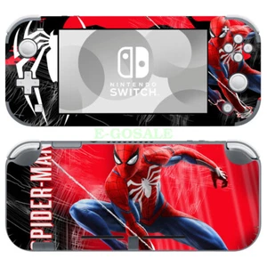 2 Stück Nintendo Switch Lite Skin Aufkleber Sticker Wrap Red Spider Super Hero SALE - Bild 1 von 1