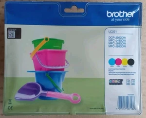 4x Original Brother LC221 Tintenpatronen - DE-Kostenloser versand! Brother 221 - Bild 1 von 5