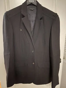 Theory Traje Peso Pesado Chaqueta Hombre Talla 44 2 Botones Forrado 100% Lana - Imagen 1 de 9