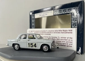 RIO ITALIA DR01 ALFA ROMEO GIULIETTA TI MILLE MIGLIA 1958 - 1:43 DIECAST CAR - Picture 1 of 5