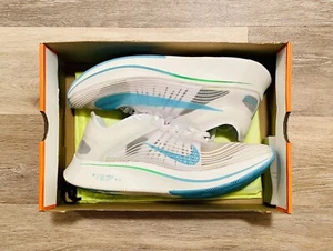 Nike Zoom Fly SP White Rage Green Summit White AJ9282-103 Men's Size 12 - Picture 1 of 12