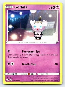 Gothita 073/189 Common Darkness Ablaze Pokemon Card - NM Near Mint - Imagen 1 de 5