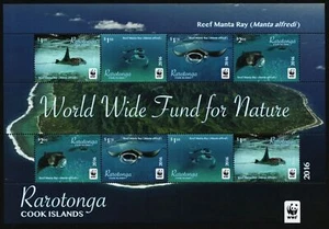 Rarotonga 2016 - Mi-Nr. 50-53 ** - MNH - Peces / Fish - Imagen 1 de 1