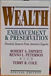 *SIGNED* Wealth Enhancement and Preservation 1996, HC DJ, Special Edition - Imagen 1 de 7