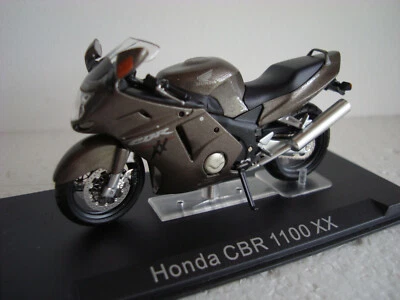 HONDA CBR 1100 XX (1997) grau - antrazith  1:24 Altaya - Bild 1 von 3