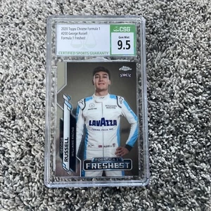 2020 Topps Chrome F1 George Russell CSG 9.5 - Picture 1 of 2