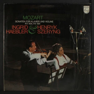 HENRYK SZERYNG & INGRID HAEBLER: szeryng, mozart sons k454,481, with haebler 12" - Imagen 1 de 2