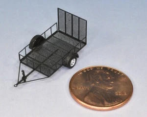 N Scale 6' x 10' Utility Trailer (one trailer) Kit by Showcase Miniatures (532) - Picture 1 of 8