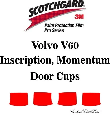 3M Scotchgard Paint Protection Film Pro Series 2019 2020 2021 Volvo V60 - Image 1 of 3