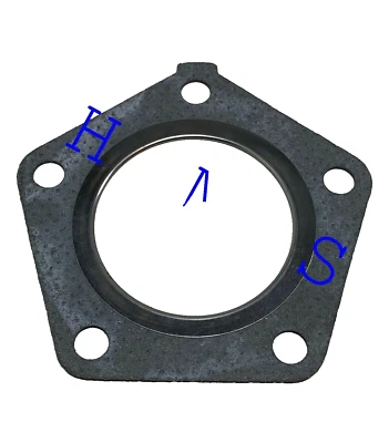 Junta de culata Polaris Vintage moto de nieve 1974-1978 Colt/Ss 250 3081930 Foto 1 de 3