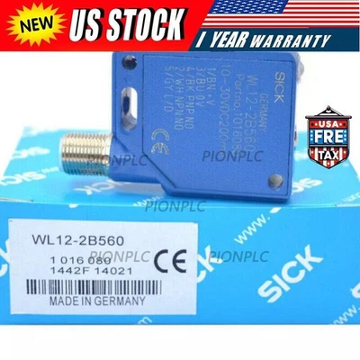 US FREE TAX 1PCS  In Box SICK WL12-2B560 photoelectric  Fast Shipping - Image 1 of 3