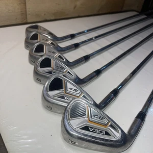 Adams Golf IDEA a7 5-PW Left Handed Steel Players Lite Regular Flex Used Set - Picture 1 of 10