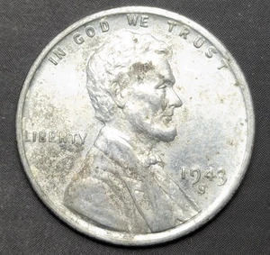 1943-S Doubled Die Obverse Lincoln Wheat Cent - Picture 1 of 5
