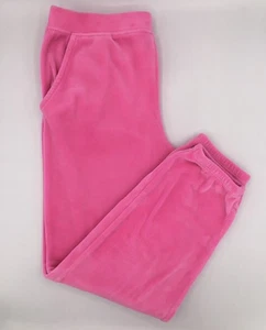 EUC~Lilly Pulitzer Girls Mini Mallie Velour Pink Pants ~ Sz. 6-7 M - Picture 1 of 4
