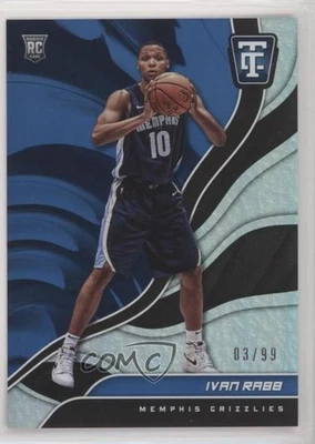 2017-18 Panini Totally Certified Rookies Blue /99 Ivan Rabb #145 Rookie RC - Image 1 of 2