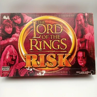 The Lord of The Rings RISK Board Game Strategy Parker 2002 Vintage Complete - Image 1 of 4