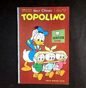 TOPOLINO LIBRETTO 273 - 1961 - Bollino e Figurine DA EDICOLA - Leggi descriz - Foto 1 di 7