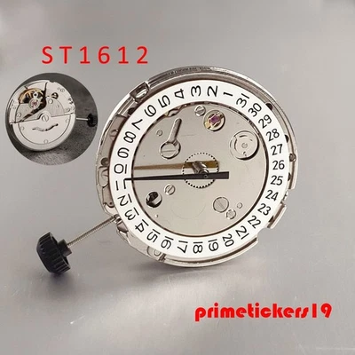 ST1612 Mecánico 21 Joyas Reloj Automático Movimiento Fecha 21600VPH Alta Precisión Foto 1 de 4