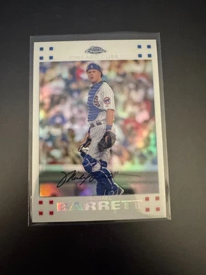 Topps Chrome Michael Barrett #33 2007 refractor blanco/660 Foto 1 de 2