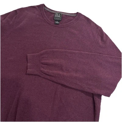 Jos A Bank XXL фиолетовый мужской путешественник 100% Pima хлопок мягкий свитер б/у в отличном состоянии быстрая доставка - Изображение 1 из 4